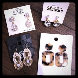 Lot 4 earrings